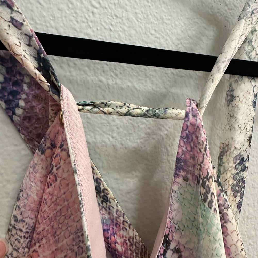Show Me Your Mumu multicolor snake print dress